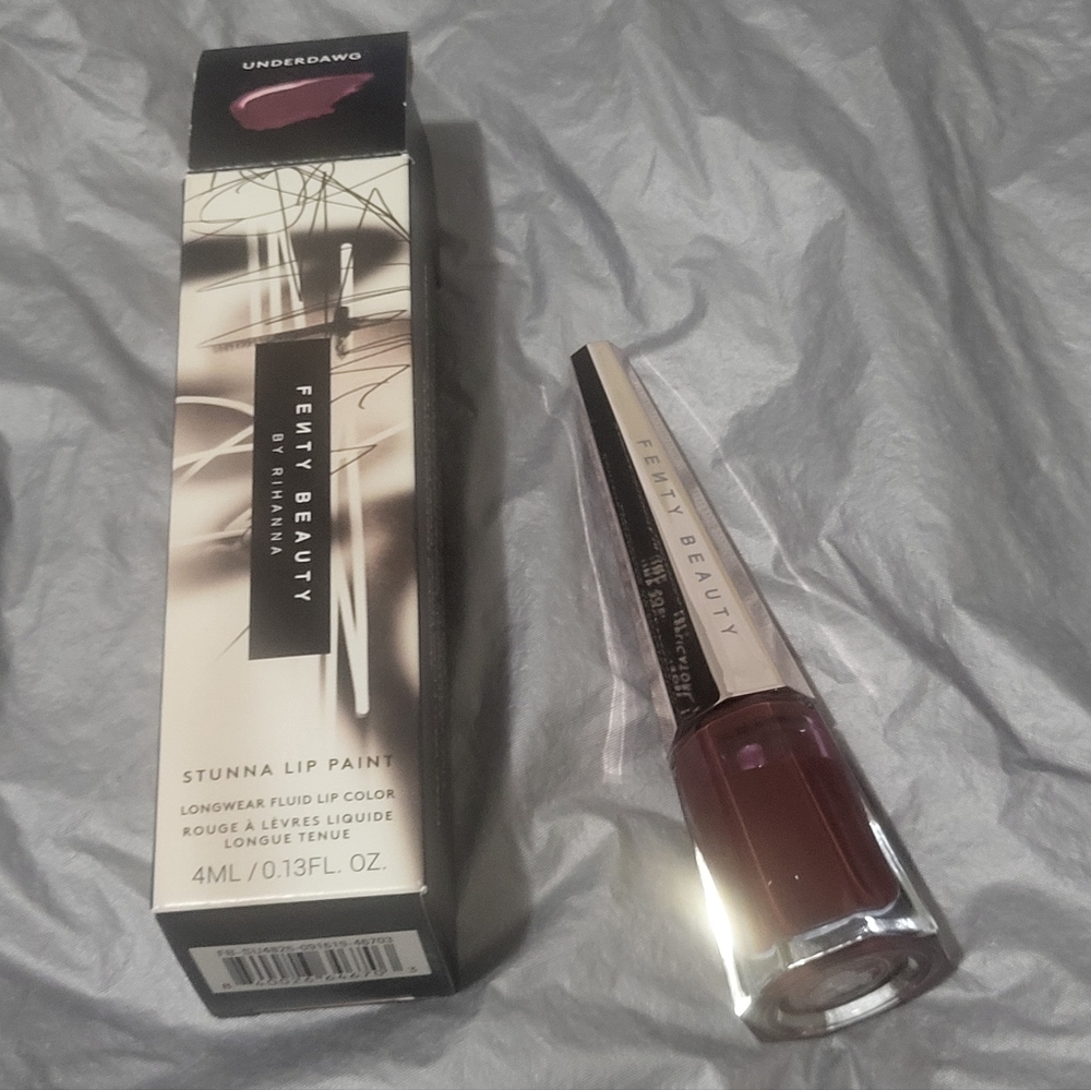 Fenty Beauty Underdawg Burgundy Lipstick - Picture 4 of 7